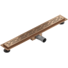 Mexen Flat M01 Linienentwässerung 70 cm, gebürstetes Kupfer - 1C20070-15