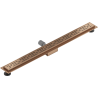 Mexen Flat M01 Linienentwässerung 90 cm, gebürstetes Kupfer - 1C20090-15