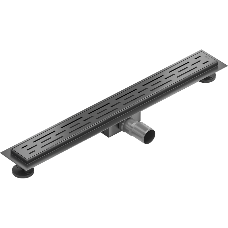 Mexen Flat M01 Linearer Abfluss 60 cm, Gun Gray gebürstet - 1E20060-15