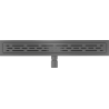 Mexen Flat M01 Linienentwässerungsrinne 70 cm, gebürstetes Gun Gray - 1E20070-15