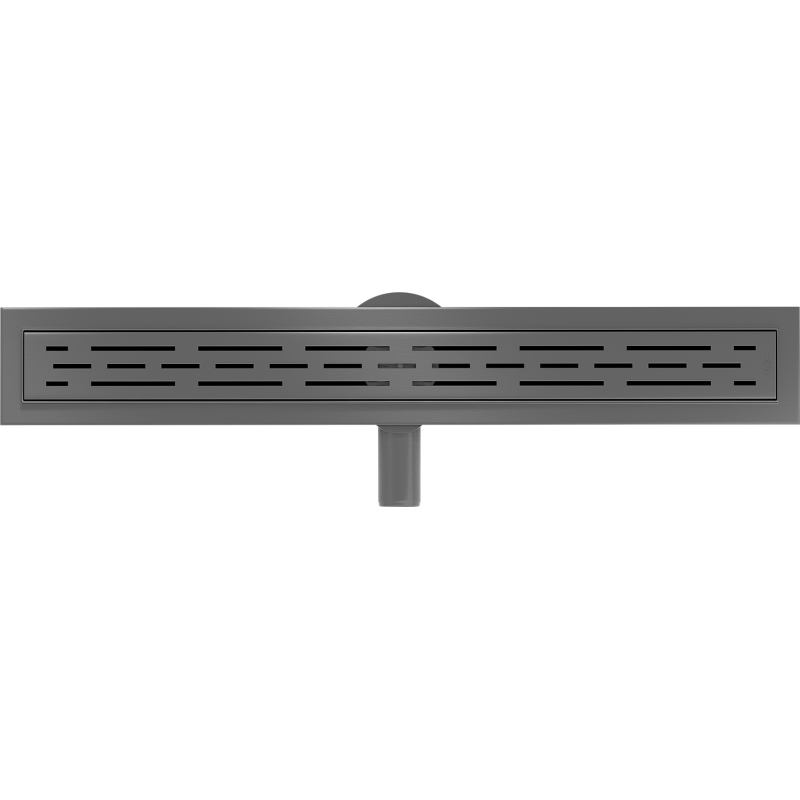 Mexen Flat 360° M01 Drehbarer Linienablauf 50 cm, gebürstet gun gray - 1E20050-40