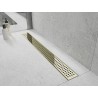 Mexen Flat M08 Abdeckung für Linienentwässerung 80 cm, gold - 1525080