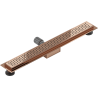 Mexen Flat M08 Linienablauf 50 cm, Roségold - 1625050-15