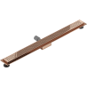 Mexen Flat M08 Linienentwässerung 80 cm, Roségold - 1625080-15