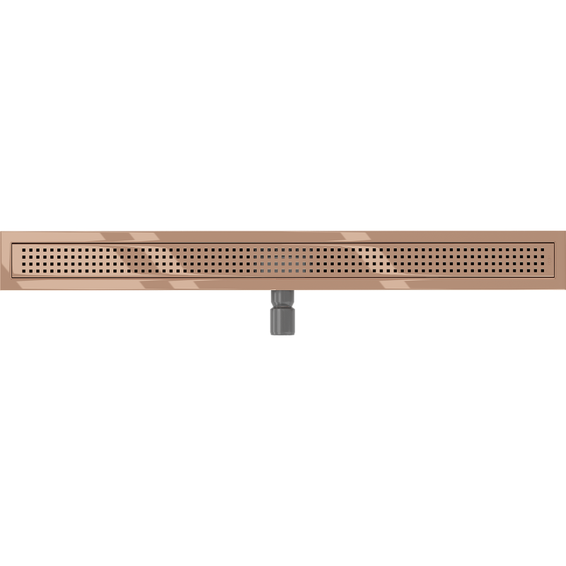 Mexen Flat M08 Linienentwässerung 80 cm, Roségold - 1625080-15