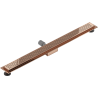 Mexen Flat M08 Linearer Ablauf 90 cm, Roségold - 1625090-15