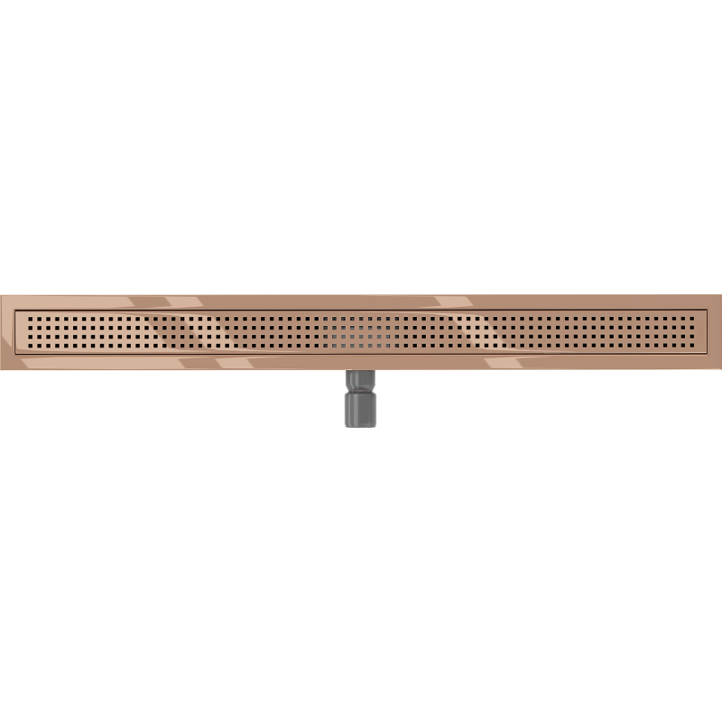 Mexen Flat M08 Linearer Ablauf 90 cm, Roségold - 1625090-15