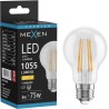 Mexen Vintis LED-Filament-Lampe E27, A60, 8W, Warm - 2700K, 1055 lm, klar - L150-E27-0827-00