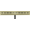 Mexen Flat M08 Linienentwässerung 50 cm, gebürstetes Gold - 1A25050-15