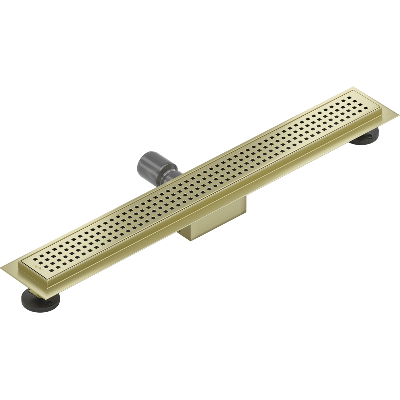 Mexen Flat M08 lineare Bodenentwässerung 60 cm, gebürstetes Gold - 1A25060-15