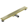 Mexen Flat M08 lineare Bodenentwässerung 60 cm, gebürstetes Gold - 1A25060-15