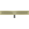 Mexen Flat M08 Linienentwässerung 70 cm, gebürstetes Gold - 1A25070-15