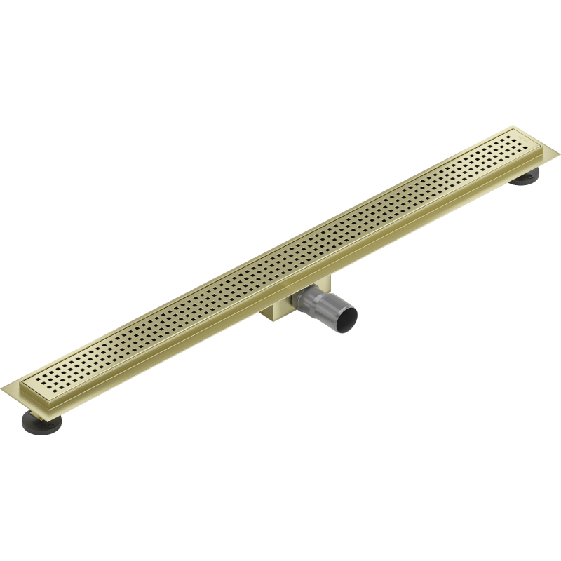 Mexen Flat M08 Linienablauf 80 cm, gold gebürstet - 1A25080-15