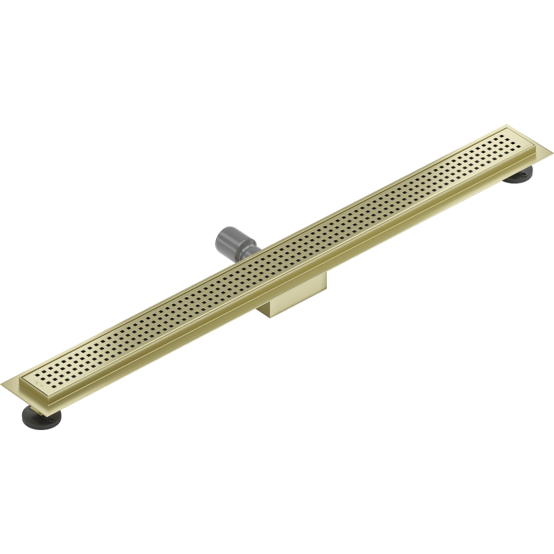 Mexen Flat M08 Linienablauf 80 cm, gold gebürstet - 1A25080-15