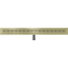 Mexen Flat M08 Linienablauf 80 cm, gold gebürstet - 1A25080-15