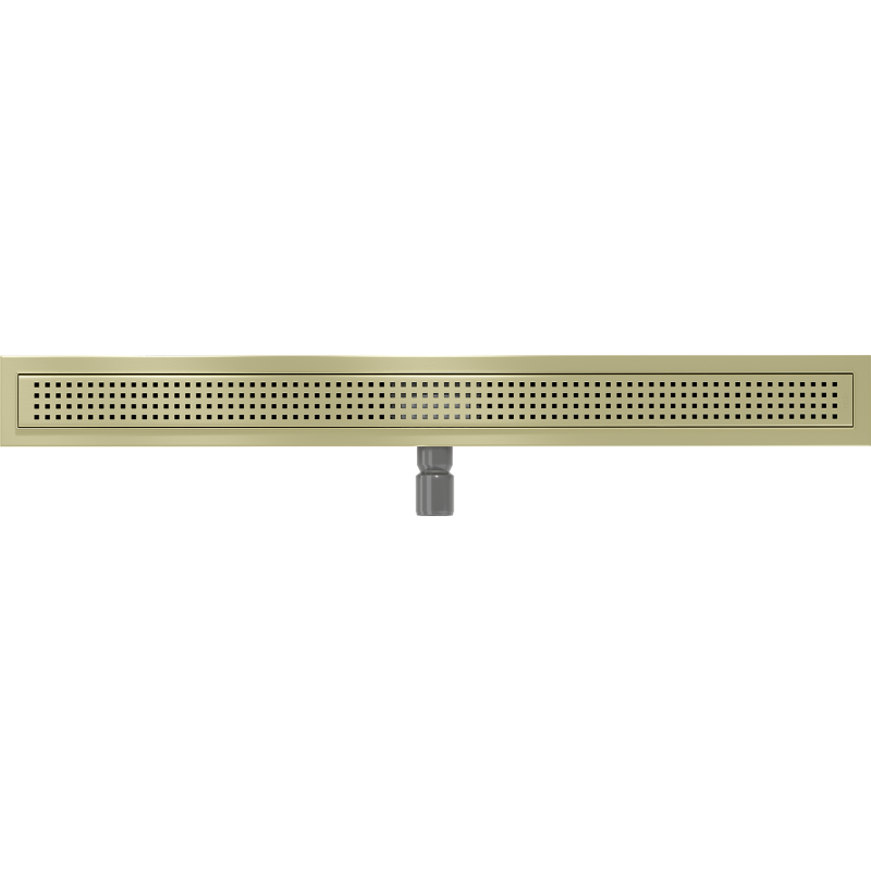 Mexen Flat M08 Linienablauf 90 cm, gebürstetes Gold - 1A25090-15