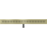 Mexen Flat M08 Linienablauf 90 cm, gebürstetes Gold - 1A25090-15