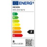Mexen Vintis LED-Filamentlampe E27, A60, 8W, Warm - 2700K, 750 lm, amber - L150-E27-0822-50 - L150-E27-0827-50