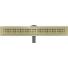 Mexen Flat 360° M08 Drehbare Linienentwässerung 60 cm, gebürstetes Gold - 1A25060-40