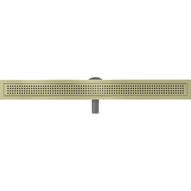 Mexen Flat 360° M08 drehbarer Linienablauf 100 cm, gebürstetes Gold - 1A25100-40