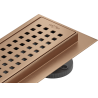 Mexen Flat M08 Linienablauf 50 cm, gebürstetes Kupfer - 1C25050-15