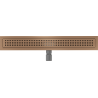 Mexen Flat M08 Linienablauf 50 cm, gebürstetes Kupfer - 1C25050-15