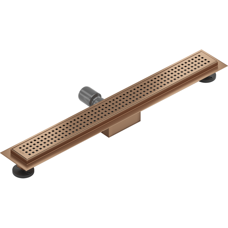 Mexen Flat M08 Linienentwässerung 60 cm, gebürstetes Kupfer - 1C25060-15