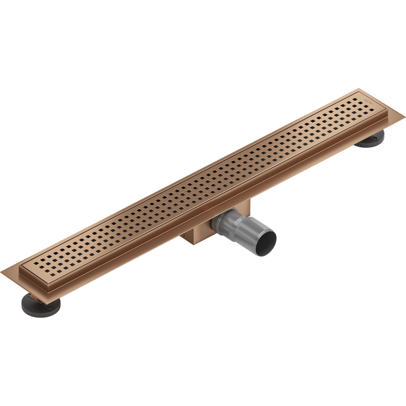 Mexen Flat M08 Linienentwässerung 60 cm, gebürstetes Kupfer - 1C25060-15