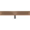 Mexen Flat M08 Linienentwässerung 60 cm, gebürstetes Kupfer - 1C25060-15