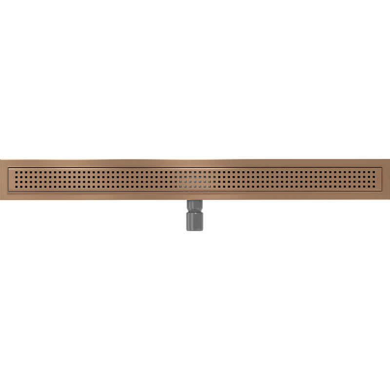 Mexen Flat M08 Linienentwässerung 80 cm, gebürstetes Kupfer - 1C25080-15