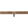Mexen Flat M08 Linienentwässerung 80 cm, gebürstetes Kupfer - 1C25080-15