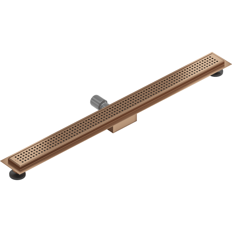 Mexen Flat M08 Rohrablauf 90 cm, gebürstetes Kupfer - 1C25090-15