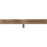 Mexen Flat M08 Rohrablauf 90 cm, gebürstetes Kupfer - 1C25090-15