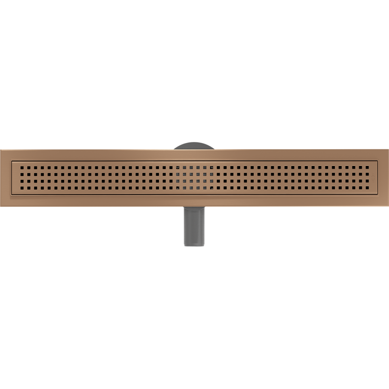 Mexen Flat 360° M08 drehbarer Rinnenabfluss 60 cm, gebürstetes Kupfer - 1C25060-40