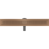 Mexen Flat 360° M08 Drehbare Linienentwässerung 70 cm, gebürstetes Kupfer - 1C25070-40
