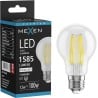 Mexen Vintis LED-Filament-Glühbirne E27, A60, 12W, Neutral - 4000K, 1585 lm, klar - L150-E27-1240-00