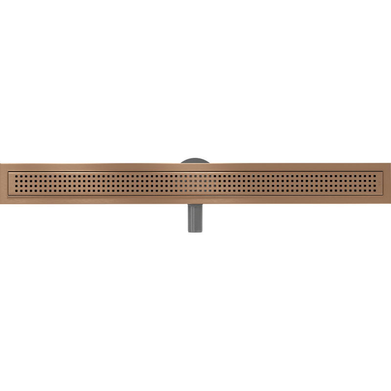 Mexen Flat 360° M08 Drehbarer Rinnenablauf 90 cm, gebürstetes Kupfer - 1C25090-40