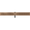 Mexen Flat 360° M08 Rotierender Linienablauf 80 cm, gebürstetes Kupfer - 1C25080-40