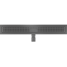 Mexen Flat M08 Linienentwässerung 50 cm, gebürstet gun gray - 1E25050-15