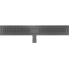 Mexen Flat M08 Linienentwässerung 60 cm, gebürstetes Gun Gray - 1E25060-15