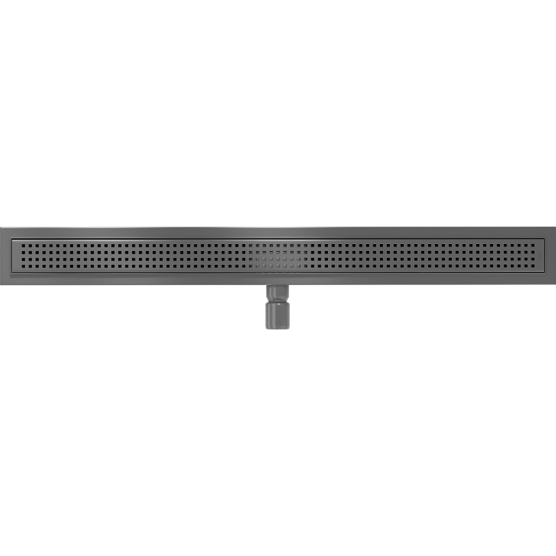 Mexen Flat M08 Linienentwässerung 90 cm, gebürstetes Gun Gray - 1E25090-15
