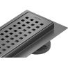 Mexen Flat 360° M08 Drehbarer Linienablauf 50 cm, gebürstetes Gun Grey - 1E25050-40