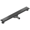Mexen Flat 360° M08 Drehbarer Linienablauf 70 cm, Gun Gray gebürstet - 1E25070-40