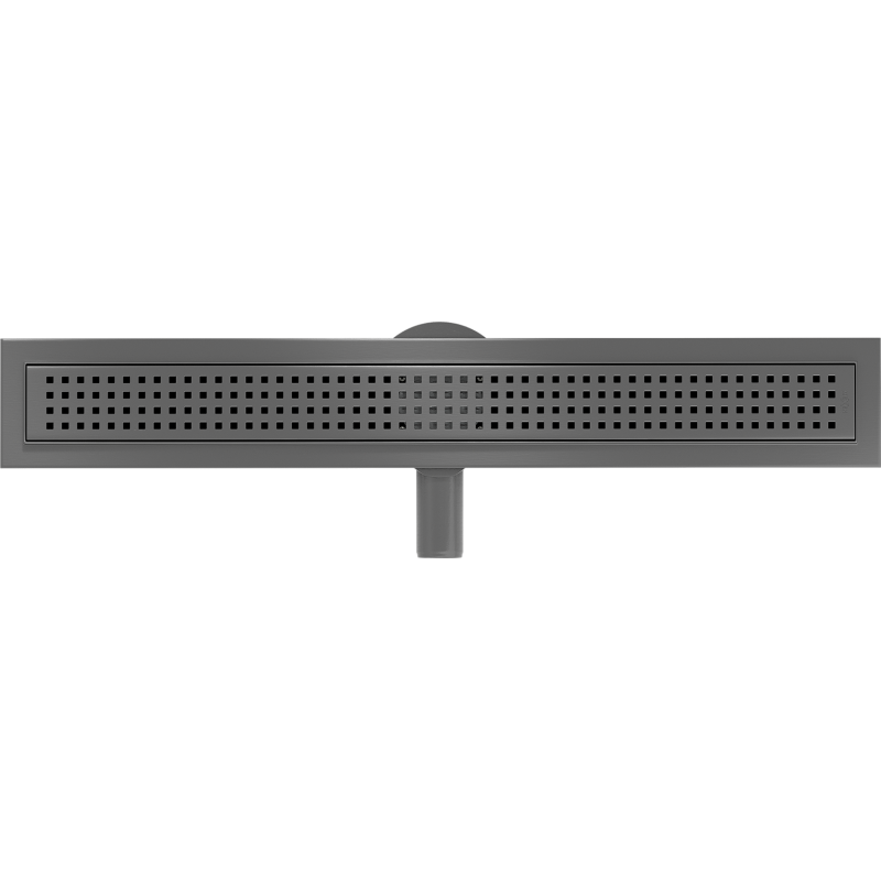 Mexen Flat 360° M08 Drehbarer Linienablauf 70 cm, Gun Gray gebürstet - 1E25070-40