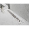 Mexen Flat 360° M09 drehbarer Linienablauf 70 cm, Inox - 1028070-40