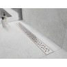 Mexen Flat M12 Abdeckung für Rinnenablauf 80 cm, Inox - 1021080