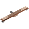 Mexen Flat M12 Linearer Abfluss 60 cm, Roségold - 1621060-15