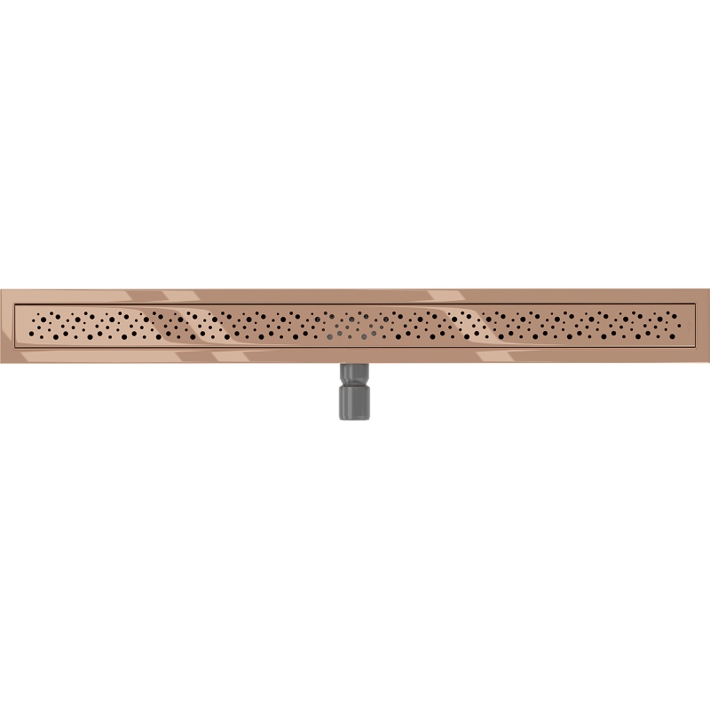 Mexen Flat M12 Linienentwässerung 90 cm, Roségold - 1621090-15