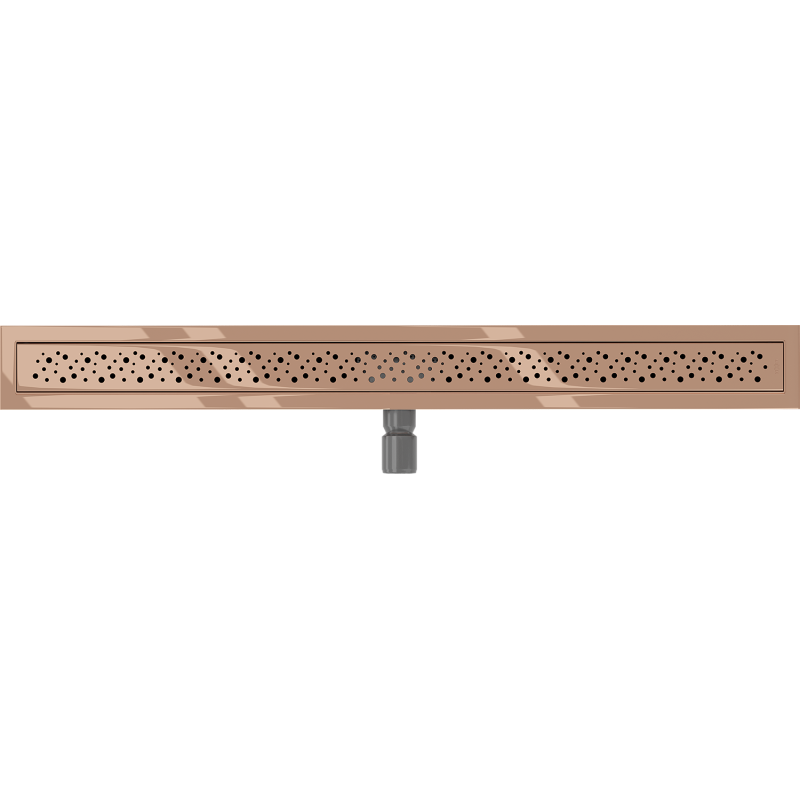 Mexen Flat M12 Linearer Ablauf 100 cm, Roségold - 1621100-15