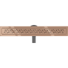 Mexen Flat 360° M12 drehbarer Linienabfluss 60 cm, Roségold - 1621060-40
